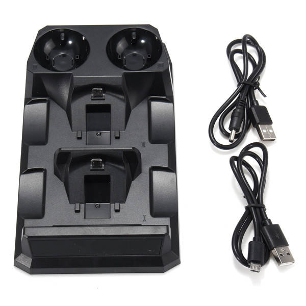 4 In 1 Controller Charger Dock Station Stand For Play Station PS4 PSVR VR Move