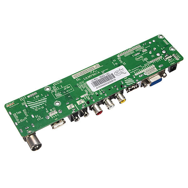 V56 Universal LCD TV Controller Driver Board + V56 Baffle Iron Stand
