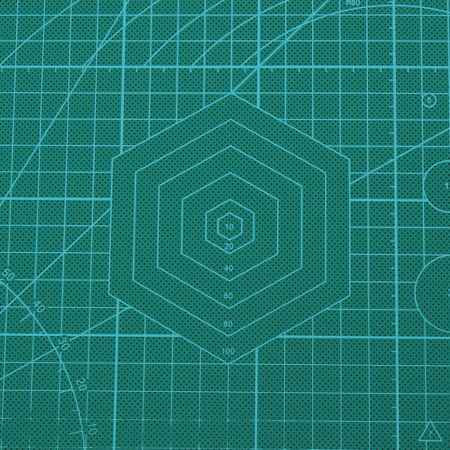 A2 PVC Double Printed Self Healing Cutting Mat Craft Quilting Scrapbooking Board