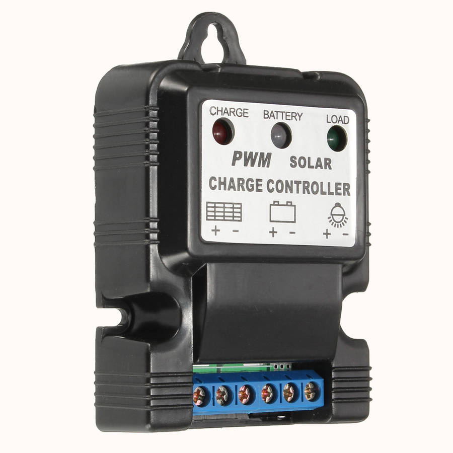 6V/12V 10A PWM Auto Solar Panel Charge Controller Battery Charger Regulator
