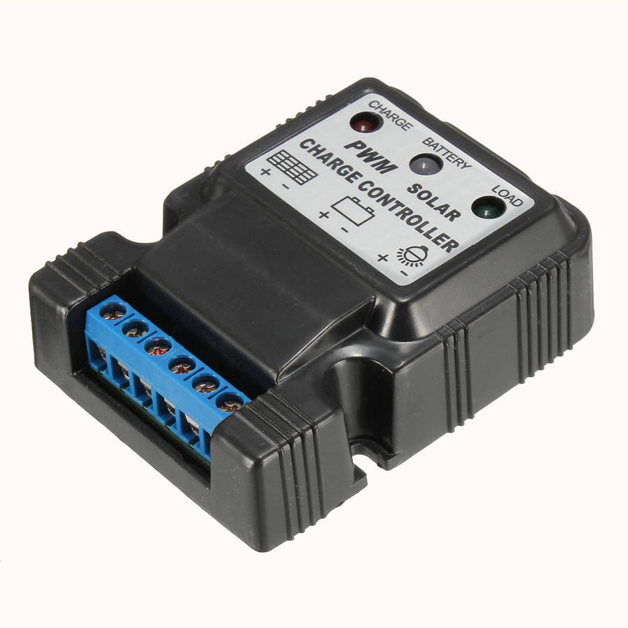 6V/12V 10A PWM Auto Solar Panel Charge Controller Battery Charger Regulator