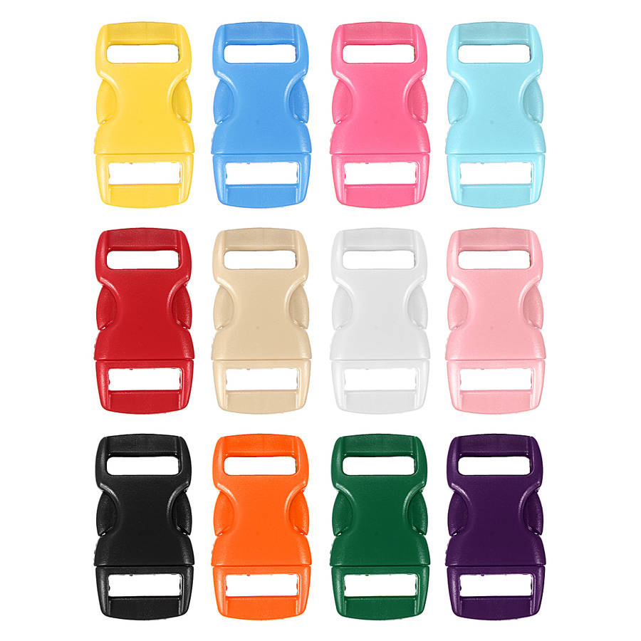 10mm Contoured Side Release Buckles Belt for Paracord Bracelets