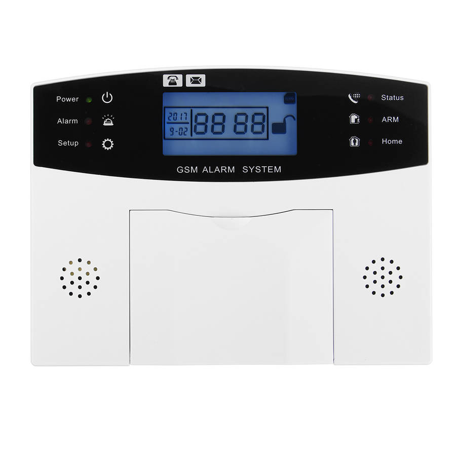 LCD Wireless GSM Home Burglar Alarm System Motion / Door Window Sensor Security