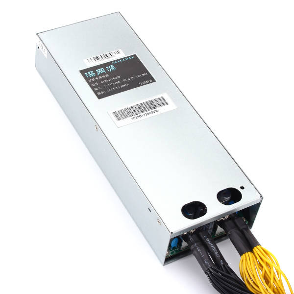 176-264V 1600W Mining Rig Mining Power Supply Mining Machine AntMiner APW3-12-1600 PSU