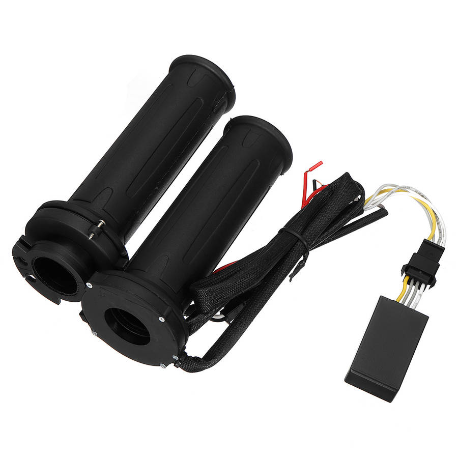 7/8 inch 22mm 12W-24W Adjustable Electric Heated Hand Grips Motorcycle Handlebar Warmer