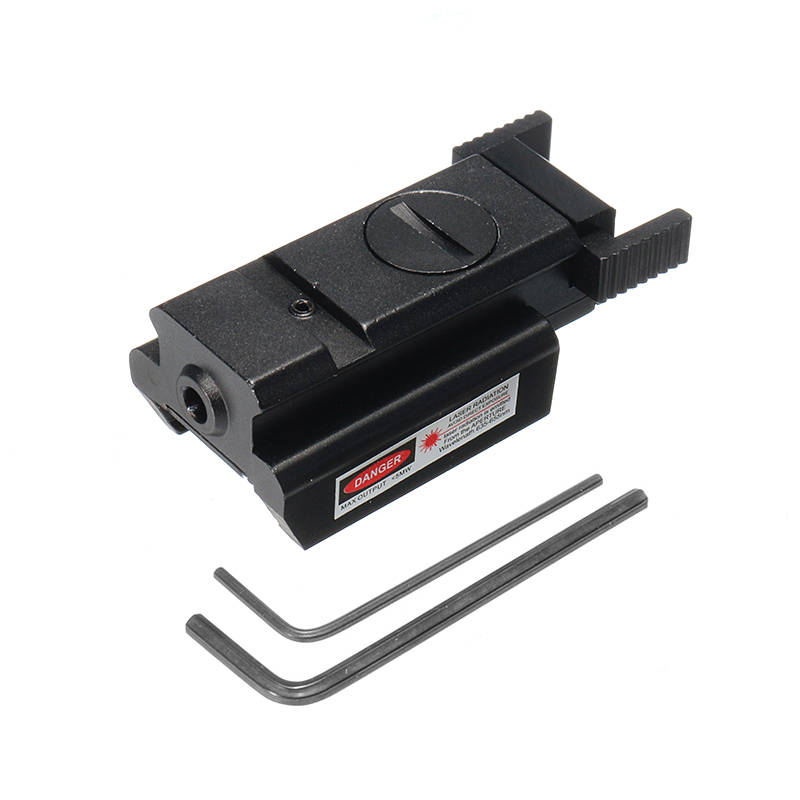 Low Profile Red Laser Sight Beam Dot Sight Scope Tactical Picatinny 20mm Rail Mount