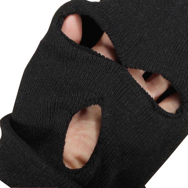3 Hole Knitted Face Mask Balaclava Hat Ski Army Cap Beanie Hood