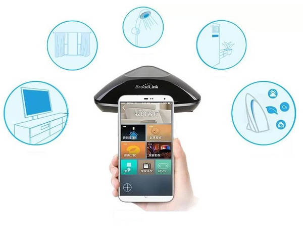 Broadlink RM Pro Smart Home Automation Phone Wireless Remote Universal Controller EU Plug