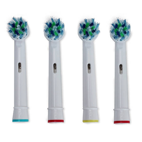 4pcs EB50 Replacement Cross Action Electric Toothbrush Head For Braun Oral-b
