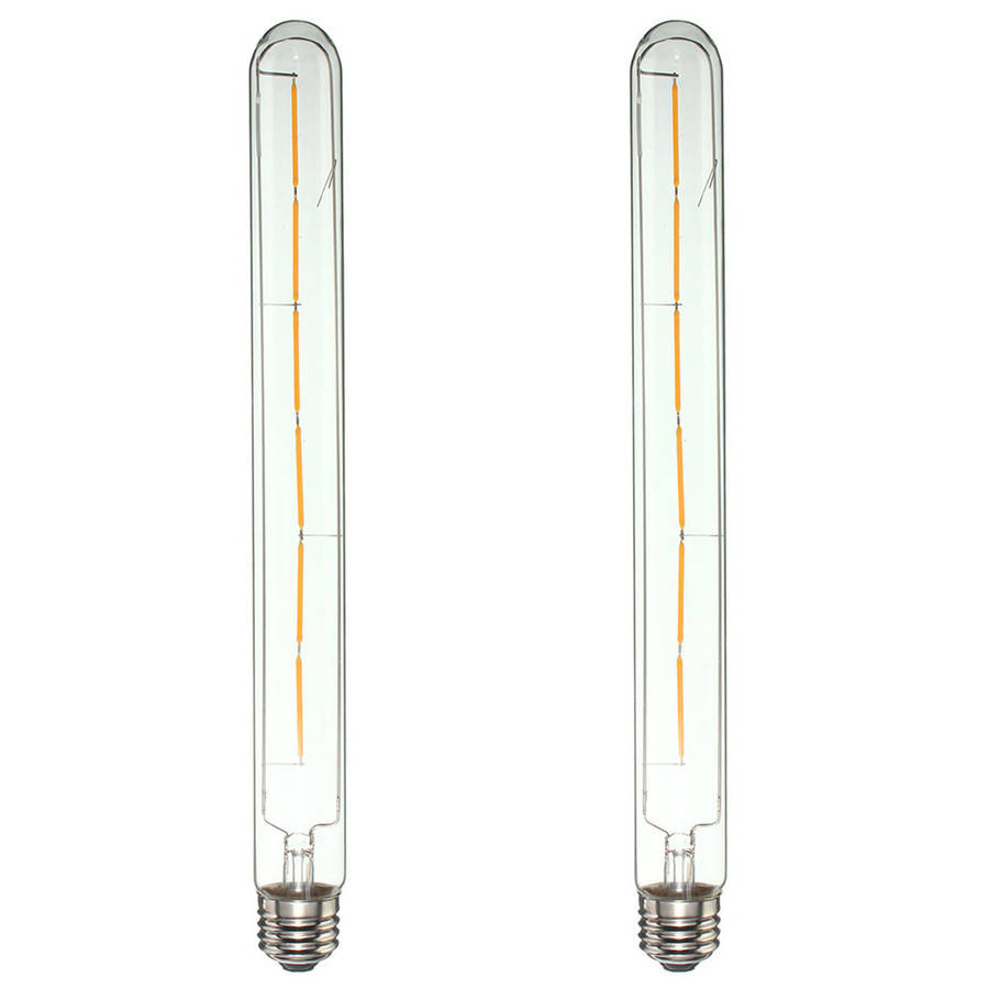 Dimmable 300mm T30 E27 E26 6W Warm White COB Retro Edison Light Lamp Bulb AC110V AC220V