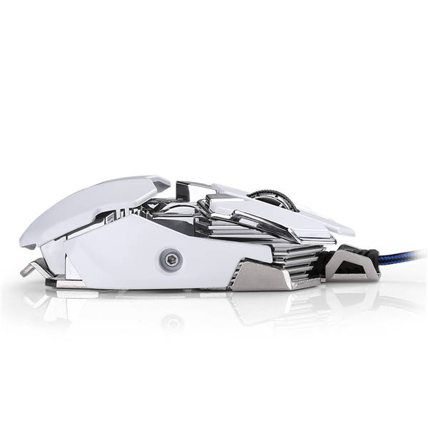 Combaterwing 4800DPI USB Wired Professional Gaming Mouse Programmable 10 Buttons RGB Breathing LED
