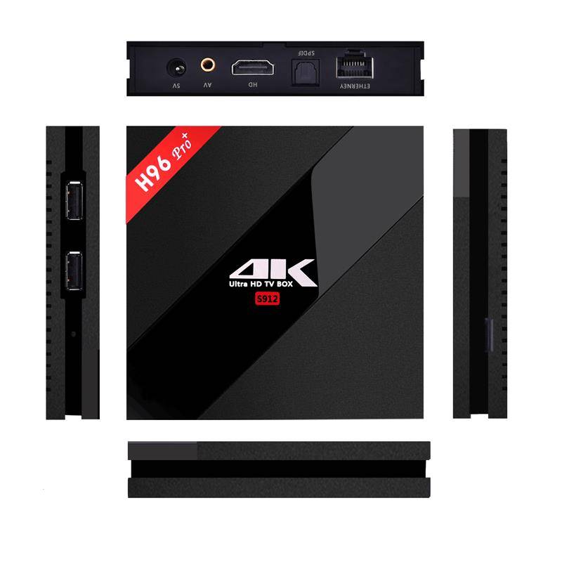 H96 PRO PLUS Amlogic S912 Octa Core 3GB RAM 32GB ROM TV Box