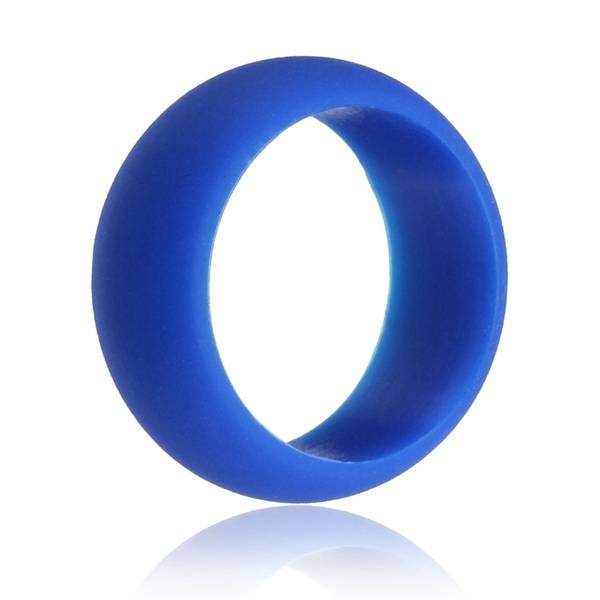 Size 9 Rubber Silicone Soft Band Ring For Men