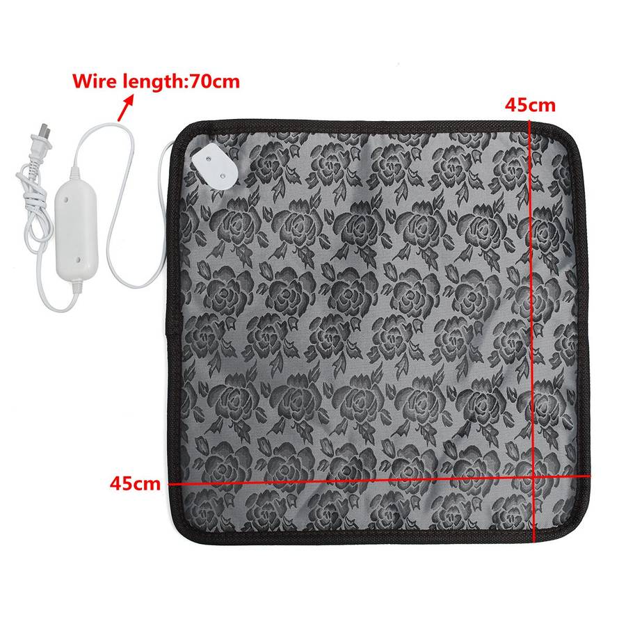 Waterproof Pet Electric Pad Blanket Heat Heated Heating Mat Dog Cat Bunny Bed