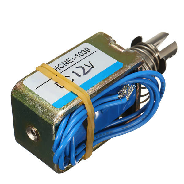12V 500mA 10mm Electromagnet Solenoid Actuator