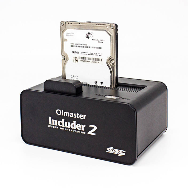 5Gbps Super Speed USB 3.0 1-Bay SATA Hard Drive Docking Station for 2.5`` 3.5`` HDD SSD