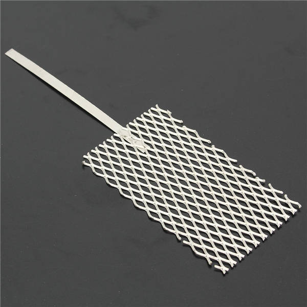 2x4 Inch Mesh Platinized Titanium Anode Plating Rhodium Palladium