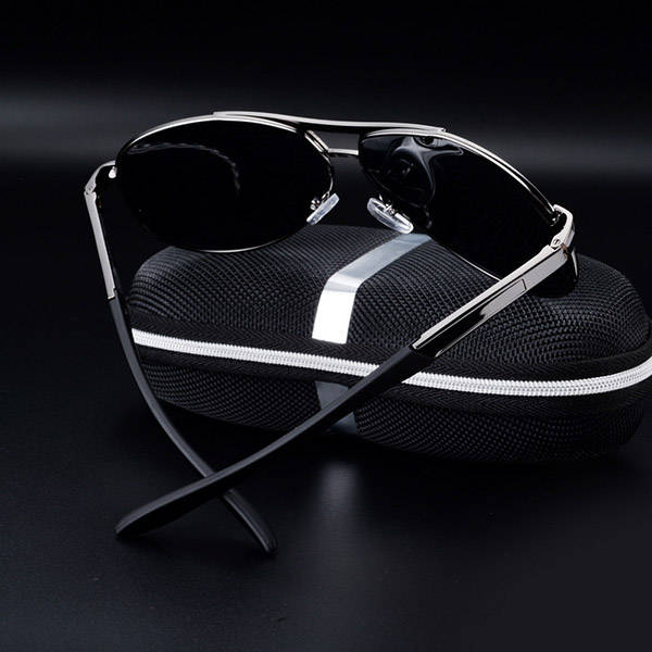 Mens Summer HD Polarized Sunglasses Vintage Outdoor Anti-UV Driving Goggle