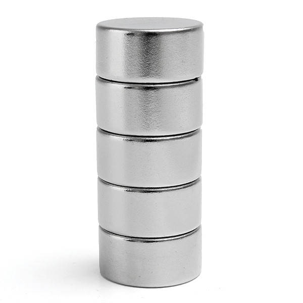 5PCS 20mm Dia x 10mm N52 Neodymium Strongest Grade Magnet