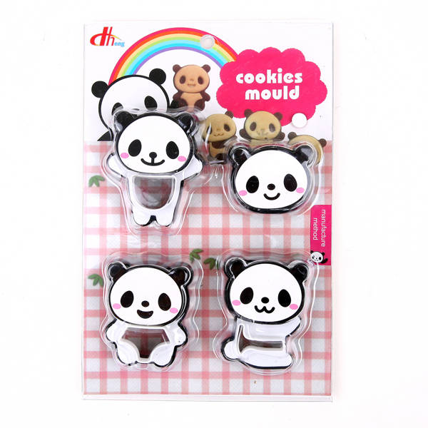 High Temperature Resistant Pretty Bear Cookie Mold Creative DIY Biscuit Fondant Cake Chocalate Mold