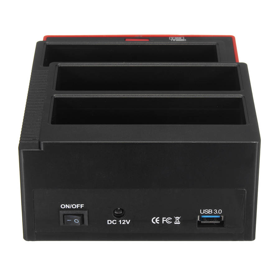 US 2.5"3.5" ALL In One USB3.0 To SATA IDE HDD SSD Hard Drive Enclosure Offline Clone Card Reader Hub