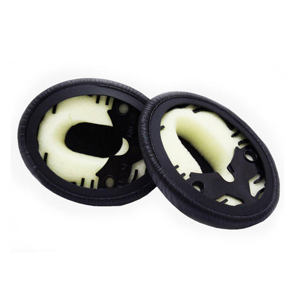 Soft Replacement Earpads Headband Cushion Black Earpads For Bose QC3 Headphones