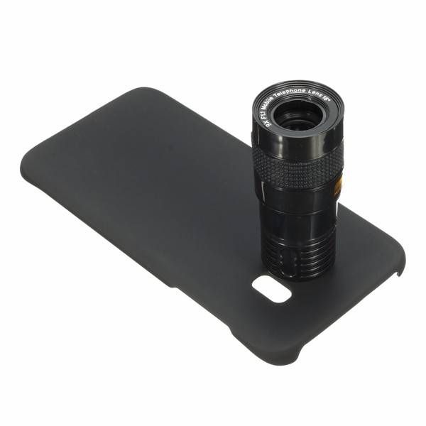 4 in 1 Phone Lens 9X Zoom Telephoto Marco Camera Lens Kit with Case for Samsung Galaxy S7 Edge