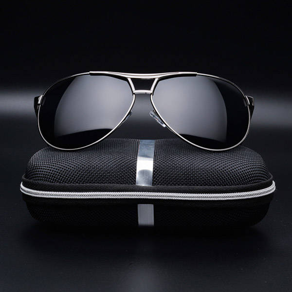 Mens Summer HD Polarized Sunglasses Vintage Outdoor Anti-UV Driving Goggle