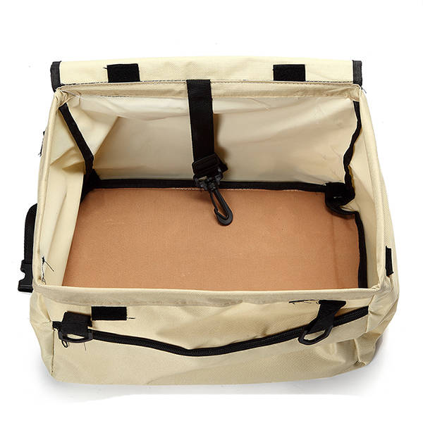 Waterproof Pet Dog Cat Car Carrier Storage Bag Pet Booster Seat Cover For Trave Safety Carry Basket