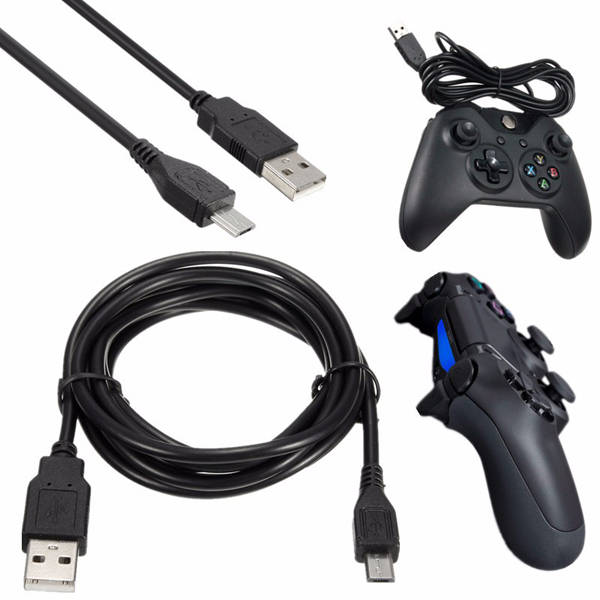 1.8M USB Charging Cable for PS4 XBOX ONE Handle