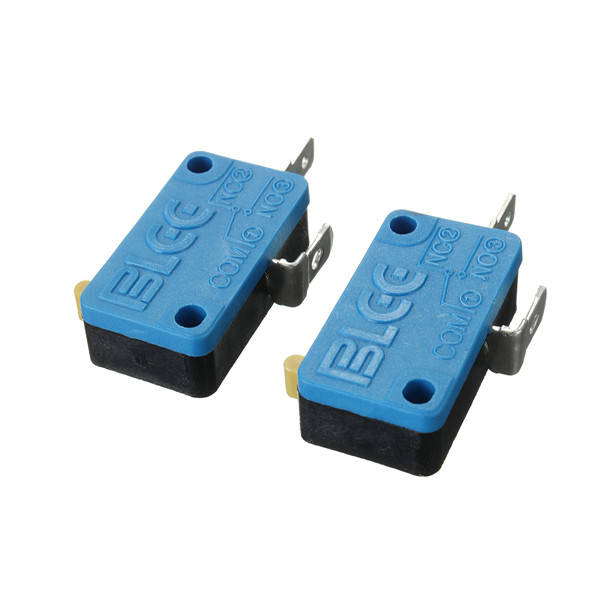 2Pcs LED Illuminated 1P & 2P Start Player Buttons DIY Kit For Arcade Game