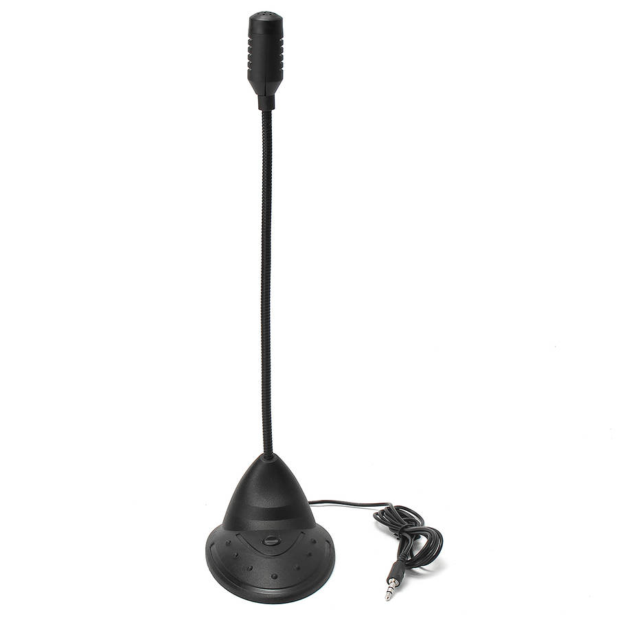 3.5mm Condenser Desktop Microphone MIC for PC Computer Laptop : Perfect Timing