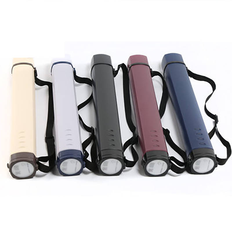 Square Drawing Tube Adjustable Portable Drawing Large Capacity Strong Poster Tube for Artist Supplie