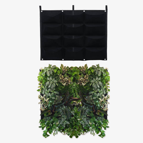 KCASA KC-BT4121 Gardening Grow Pocket Indoor Outdoor Wall Hanging Planting Storage Bag