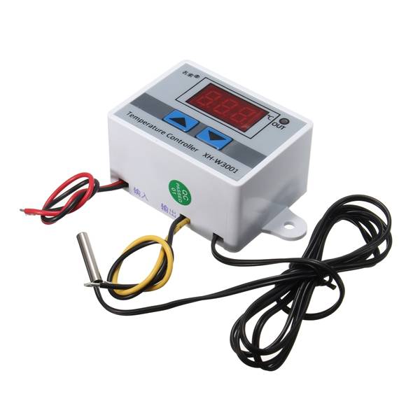 XH-W3001 220V 10A Digital Display LED Temperature Controller With Thermostat Control Switch Probe