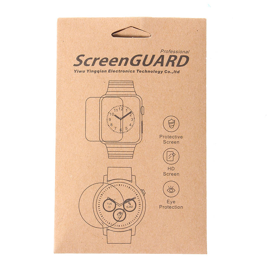 9H Premium Ultra Thin Explosion Proof Tempered Glass Screen Protector for Fossil Q Wander Watch