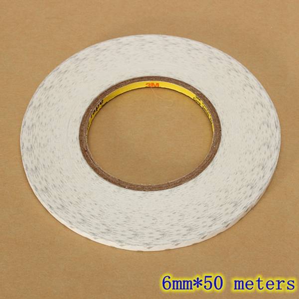 2-6mm and 50M Double Sided Extremely Strong Tape Adhesive For LCD Glass Cellphone