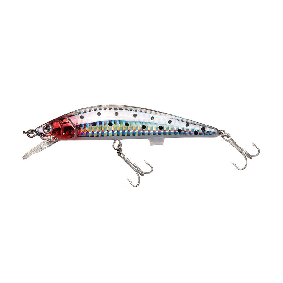 ZANLURE 1pc 12.5cm 40g USB Rechargeable Swimbait Twitching LED Fishing Lure Lifelike Hard Bait