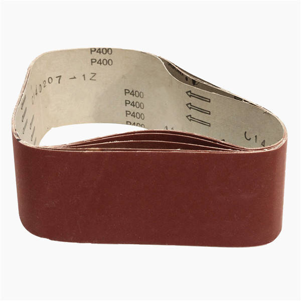 6pcs 915mmx100mm 400 Grit Sanding Belts Abrasive Tool