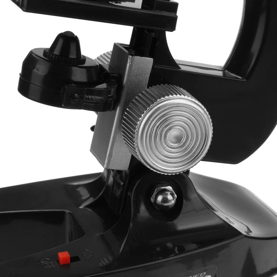 Children Microscope Kit with Light Science Lab Magnifier Educational Kids Toy Gift