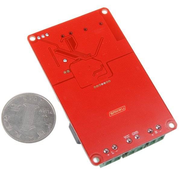 SANWU HF183 TPA3116 2X50W Digital Wireless Bluetooth Receiver Module Amplifier Board U Disk TF Car