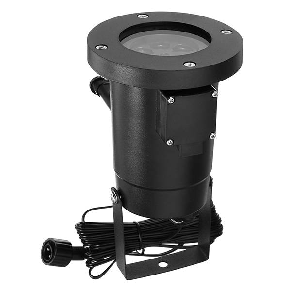 ARILUX 16 Patterns 8W Remote Christmas Stage Light Projector Waterproof Spotlight Halloween Party