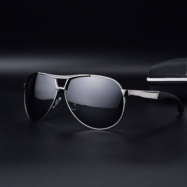Mens Summer HD Polarized Sunglasses Vintage Outdoor Anti-UV Driving Goggle