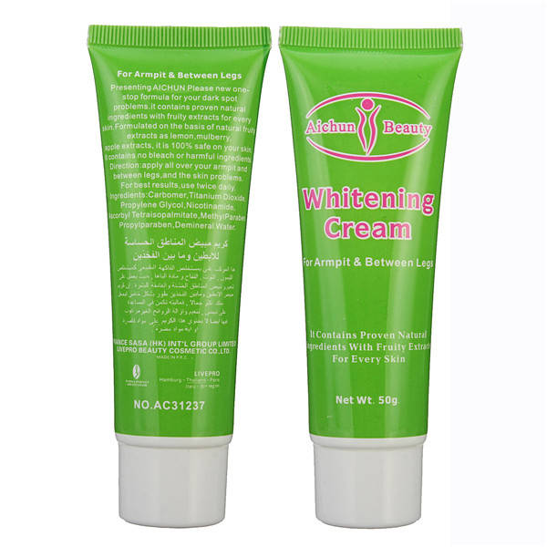 Armpit Whitening Cream Bleaching Moisture Axillary Male Female Fruit Essence 50g