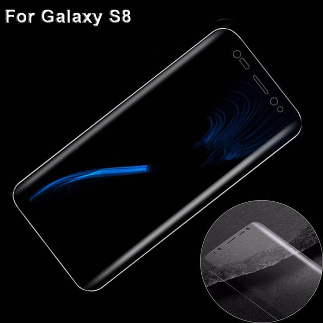 Soft PET Clear 3D Curved Edge Film Screen Protector for Samsung Galaxy S8