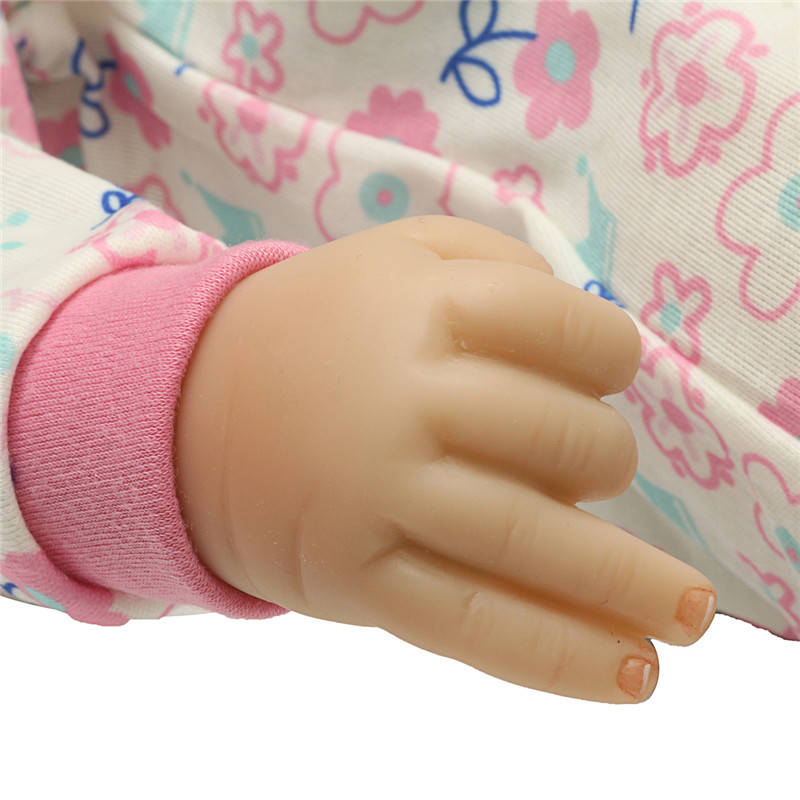 22" 55cm Lifelike Newborn Silicone Vinyl Reborn Baby Doll Handmade Reborn Dolls