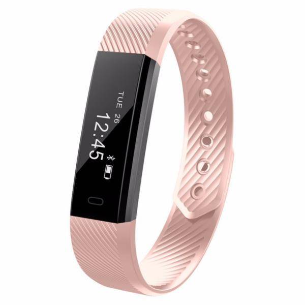 ID115HR Heart Rate Monitor Smart Bracelet Fitness Tracker Step Counter Wristband for Android IOS