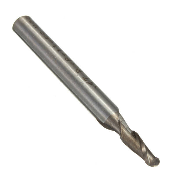 Radius 2mm 2 Flute Ball Nose End Mill CNC Router Bit R2x6x11x55
