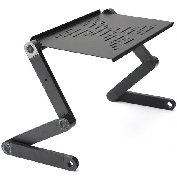 Folding Table Stand for Notebook Laptop with Mouse Holder