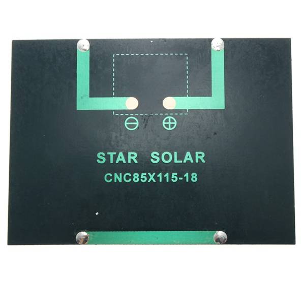 12V 100mA 1.5W Polycrystalline Mini Epoxy Solar Panel Photovoltaic Panel